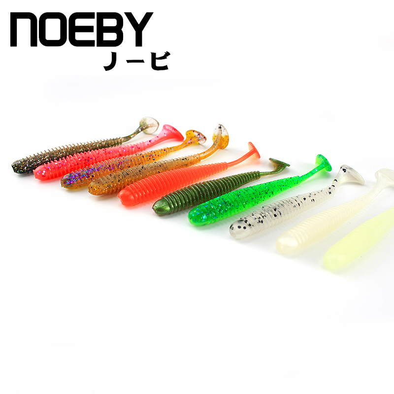 NOEBY 6 / Soft Lure 60 ̸/1 ׷ T-Tail ..